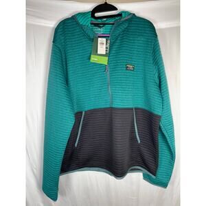 LL Bean Airlight Hoodie Mens L Slightly Fitted Lightweight 50 UPF Sustainable